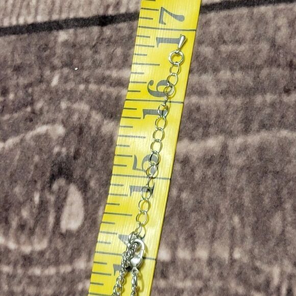 Austrian Crystal Bunny Pendant Necklace - Picture 9 of 9